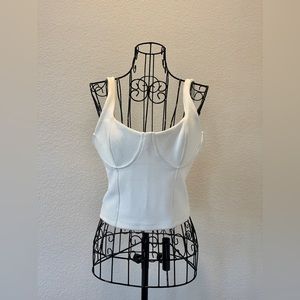 Cropped Corset Tank